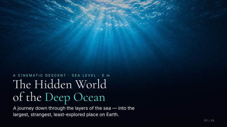 The Hidden World of the Deep Ocean